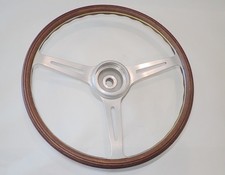 1960s Saab Wood Steering Wheel Sport Gt Wooden Aluminum Spokes Monte Carlo Real 1960s Saab Wood Steering Wheel Sport Gt Wooden Aluminum Spokes Monte Carlo Real