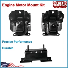 3PCS Engine Motor Transmission Mount Kit For Silverado 1500 /Tahoe Suburban 2500
