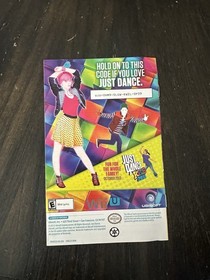 Nintendo Wii U WiiU Manual Only Just Dance 2014 
