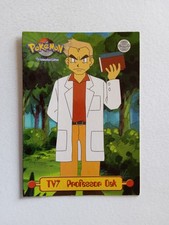 TOPPS POKEMON TV ANIMATION EDITION 1999 CARD ITA TV7 PROFESSOR OAK