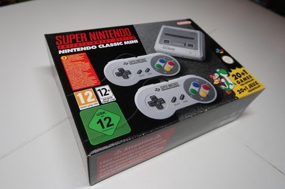 Super Nintendo SNES Classic Mini Konsole Offiziell Verpackt Brandneu