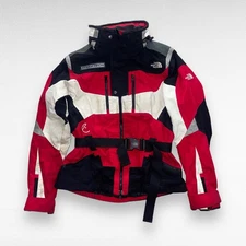 THE NORTH FACE Steep Tech Women’s Jacket Ski Retro 90s Sz M Hike Anorak