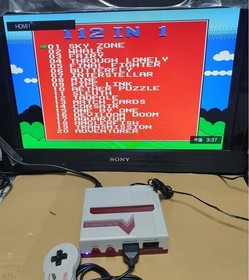 Columbus Circle FC Compact HDMI Compatible Famicom Console HDMI AV Output White