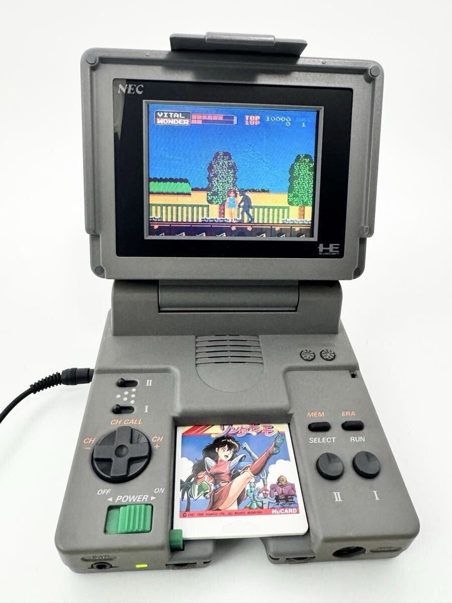 NEC PC Engine LT Console System PI-GTG9 PC Engine LT Tested Japan
