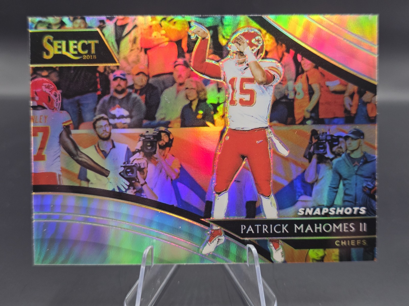Patrick Mahomes 2018 Select Snapshots #SN-1 Kansas City Chiefs 