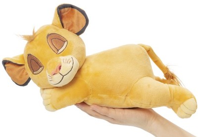 MORIPiLO Disney König der Löwen Simba Körperkissen ca. 30 cm Orange 4620459