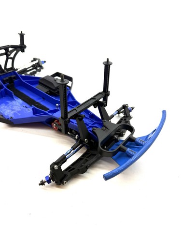 Traxxas Slash 2wd LCG 1/10 Short Course Truck Roller Slider Chassis Upgraded - Picture 11 of 11