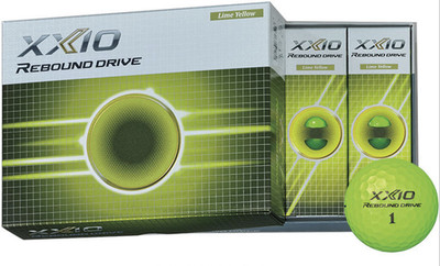 DUNLOP JAPAN XXIO Rebound Drive Golf Ball 2022 Model 12 per dozen lime yellow