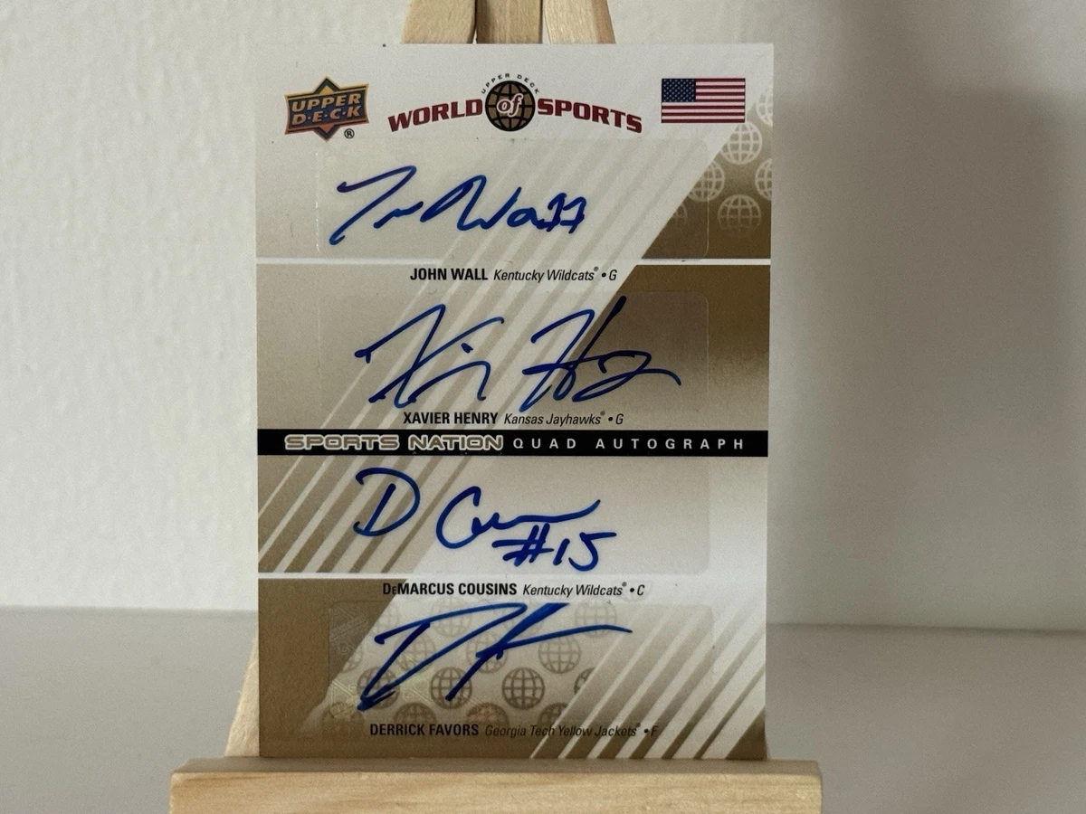 John Wall Basketball Autographed Sports Trading Cards