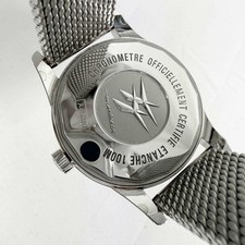 Breitling Transocean Day & Date A4531012.BB69 43MM Black Stainless Steel B/p 7