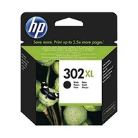 Hp F6U68AE 302XL High Yield Original Ink Cartridge, Black, Single Pack