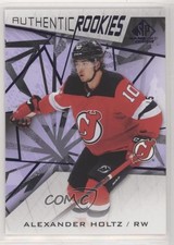 2021 SP Game Used Authentic Rookies Purple Fragment 4/5 Alexander Holtz #124 7o3