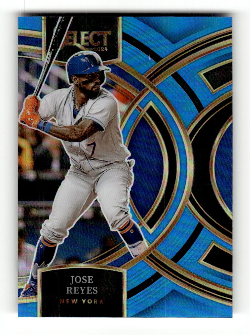 2024 Panini Select Jose Reyes Blue Prizms #/199 #61