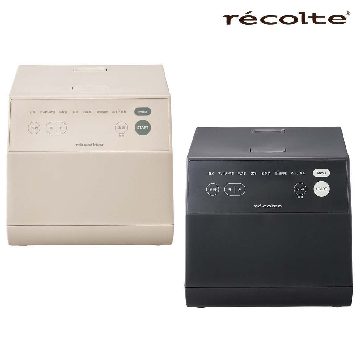 récolte Cooking Rice Cooker AC100V PP Aluminum RCR-2(W)/CR-2