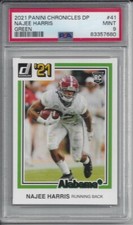 2021 Panini Chronicles Donruss DP #41 Najee Harris (Green) - PSA 9