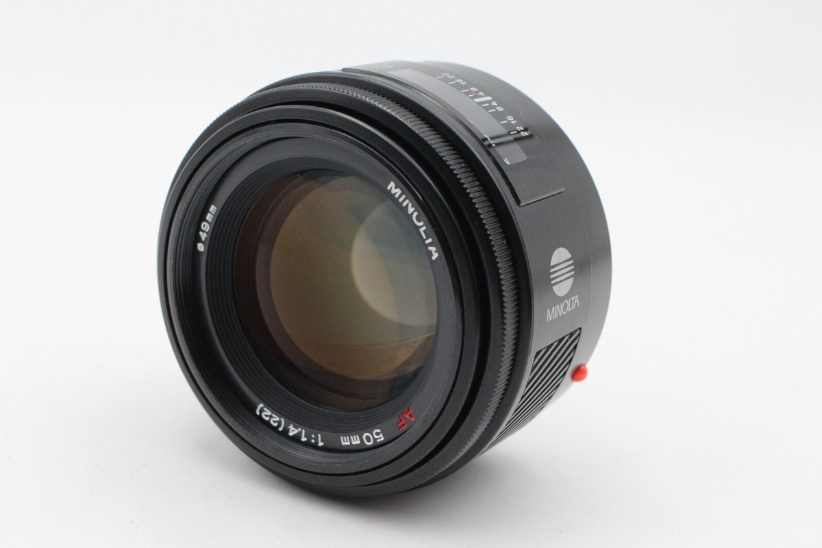 N MINT ] Minolta AF 50mm f/1.4 Sony / Minolta A Mount Lens
