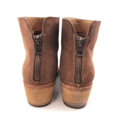 Kork-Ease Kecia Ankle Booties Womens Size 7M Brown Cordova  NWOT Kork-Ease Kecia Tan Suede Leather Zippered Ankle Bootie main image 0
