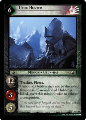 1x  Uruk Hunter - 4U188 - Foil Near Mint The Two Towers
