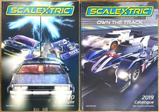 2 Slot Car TOY CATALOG LOT:90pg.2019 Micro-Scalextric Catalogue+102pg 2020 Issue