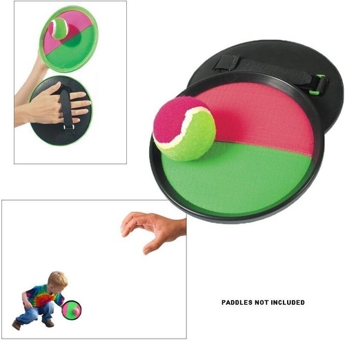 12 Replacement Balls for Felt Paddle and Toss Catch Set Sports Game - Picture 4 of 5