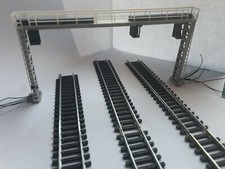 Signal Gantry with Catenaries Model Railway 3 track Underside 1.76 OO Gauge