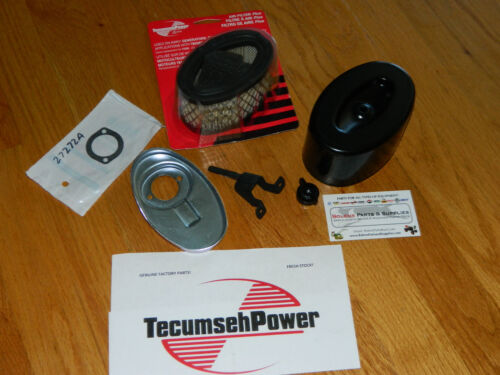 OEM Tecumseh HM100 HM80 Air Filter & Cover 33266 33267 33268 Generator splitter