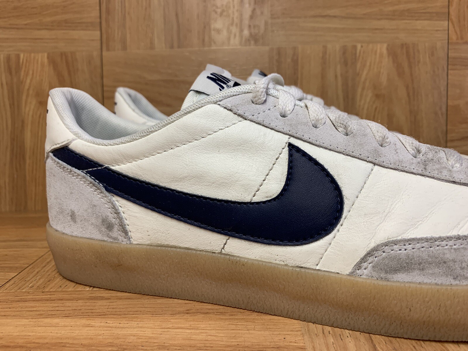 RARE🔥 Nike Killshot 2 Leather Sail Navy Gum White Men's 10.5 Shoes 432997-107 image 3