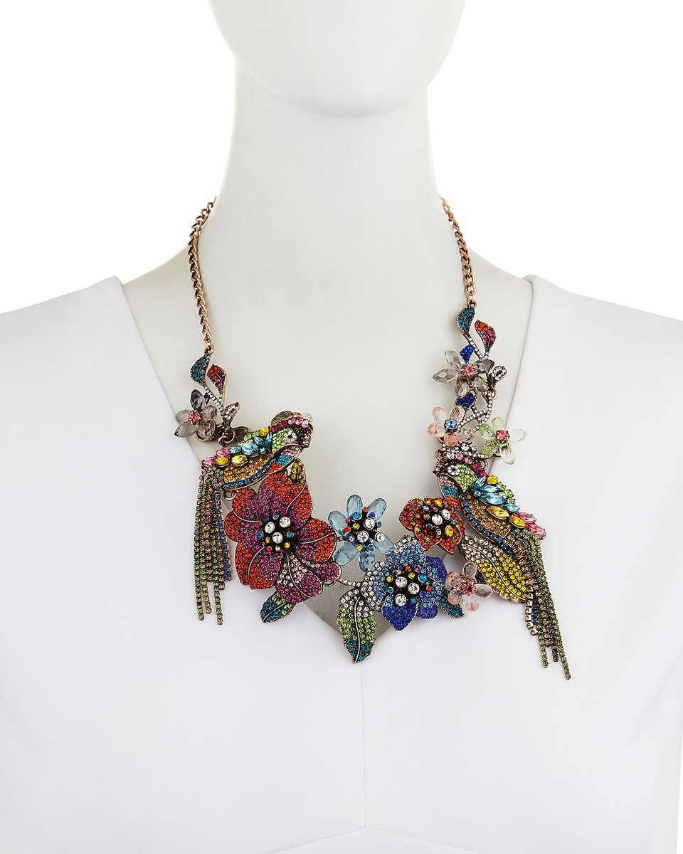 ☆TATIANA☆ Rose Flower Heart String Necklace NZ2122 $_57.JPG?set_id=8800005007