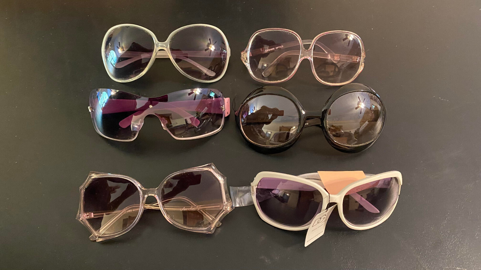 Sunglasses Oversize Retro Fun Mod 19 / Lot of 6