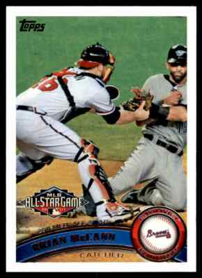 2011 Topps Update Brian McCann #US4 Atlanta Braves