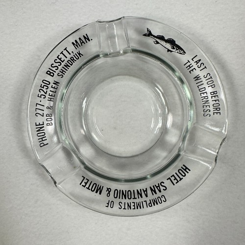 Hotel San Antonio and Motel Bissett MB Last Stop Before Cigarette