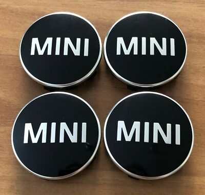 4 MINI Emblems Hub Caps Wheel Covers F54 F55 F56 F57 F60 ORIGINAL | eBay