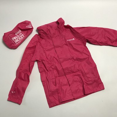 Regatta Pack It Jacket Pink Girls Age 3 