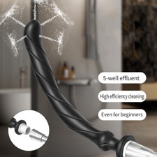Silicon Cleaning Anal Shower Enema Douche Nozzle Wash Anus Vaginal Colon Cleaner