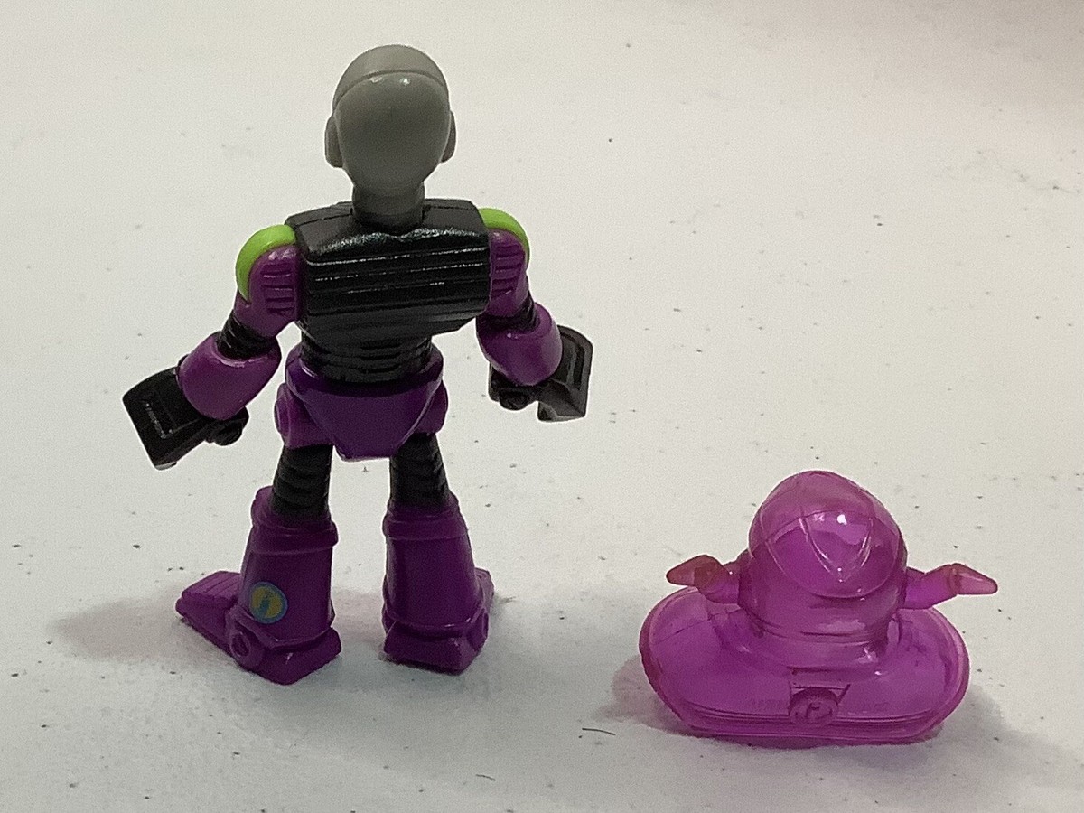 Imaginext Fisher Price Series 4 Evil Robot Purple Action Figure