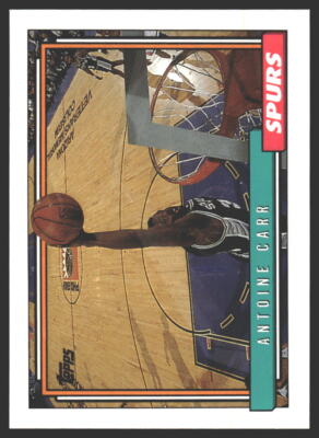 Antoine Carr #149 1992-93 Topps San Antonio Spurs