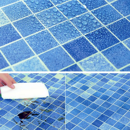 Self adhesive Mosaic Tile waterproof wallpaper for kitchen splashback 500*45cm - Picture 6 of 15