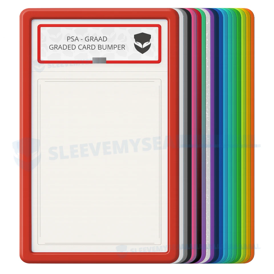 SLEEVEMYSEAL PSA BUMPER PROTEZIONE PER CARTE GRADATE - GRAAD - CARD POKEMON ONEPIECE MAGIC