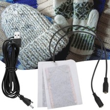 Electric Heating Pad 2 In 1 5V 5A Carbon Fiber USB Rechargeable Heating