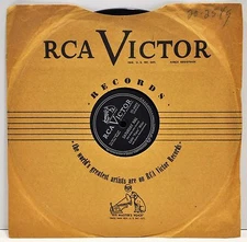 EDDIE "PIANO" MILLER  "Saturday Rag / Lonely Wine"  78 RPM  RCA  Victor 20-4695