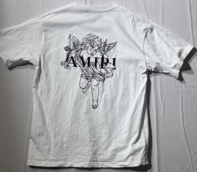Amiri T-Shirt Angel Cherub Sketch L Men