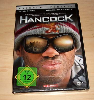 DVD Hancock - Extended Version - Will Smith ( Hankok Superheld ) Neu OVP