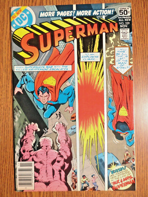Superman #329 Andru & Giordano Abdeckung Vf- Kryptonoid Lois Lane Clark 1st