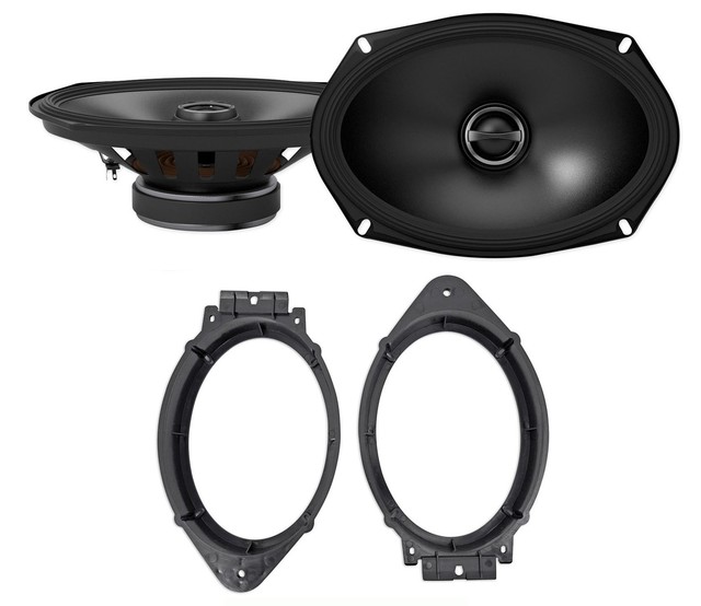 Kenwood 6x9" Front Car Speaker Replacement Kit For 201517 Chevrolet