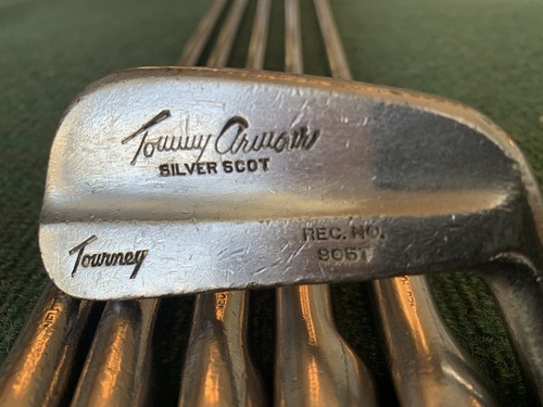 RARE 1950 MacGregor Tourney Tommy Armour Silver Scott 905T Iron Set - RH, 4-9 - Picture 2 of 19