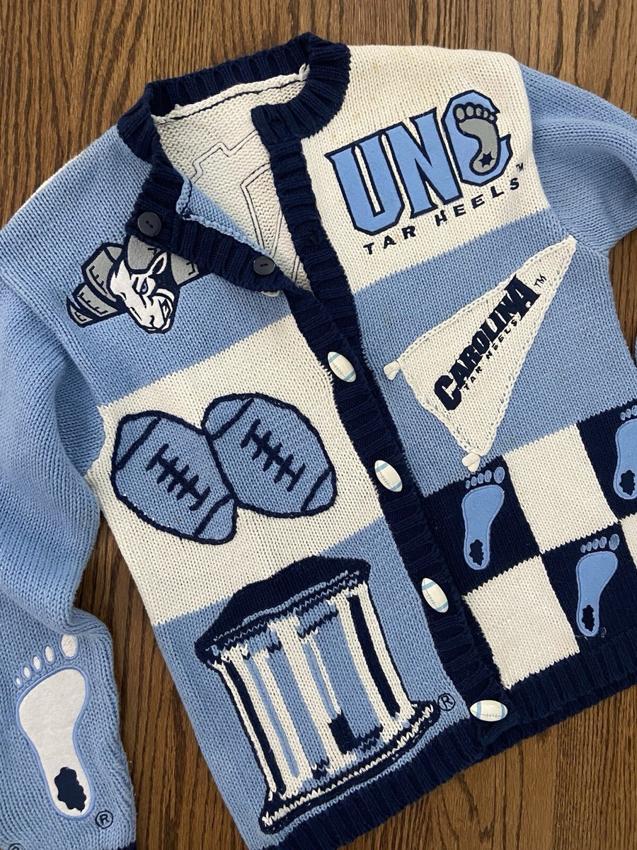 Vtg NCAA UNC University North Carolina Ugly Christmas Sweater Vest M L Beat  Duke | eBay