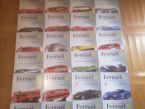 Raccolta completa Fascicoli Le Grandi Ferrari scala 1/24 anniversario 70 anni - Foto 22 di 24