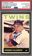 Harmon Killebrew Baseball Cards, Rookie Card and Autographed Memorabilia Guide 33