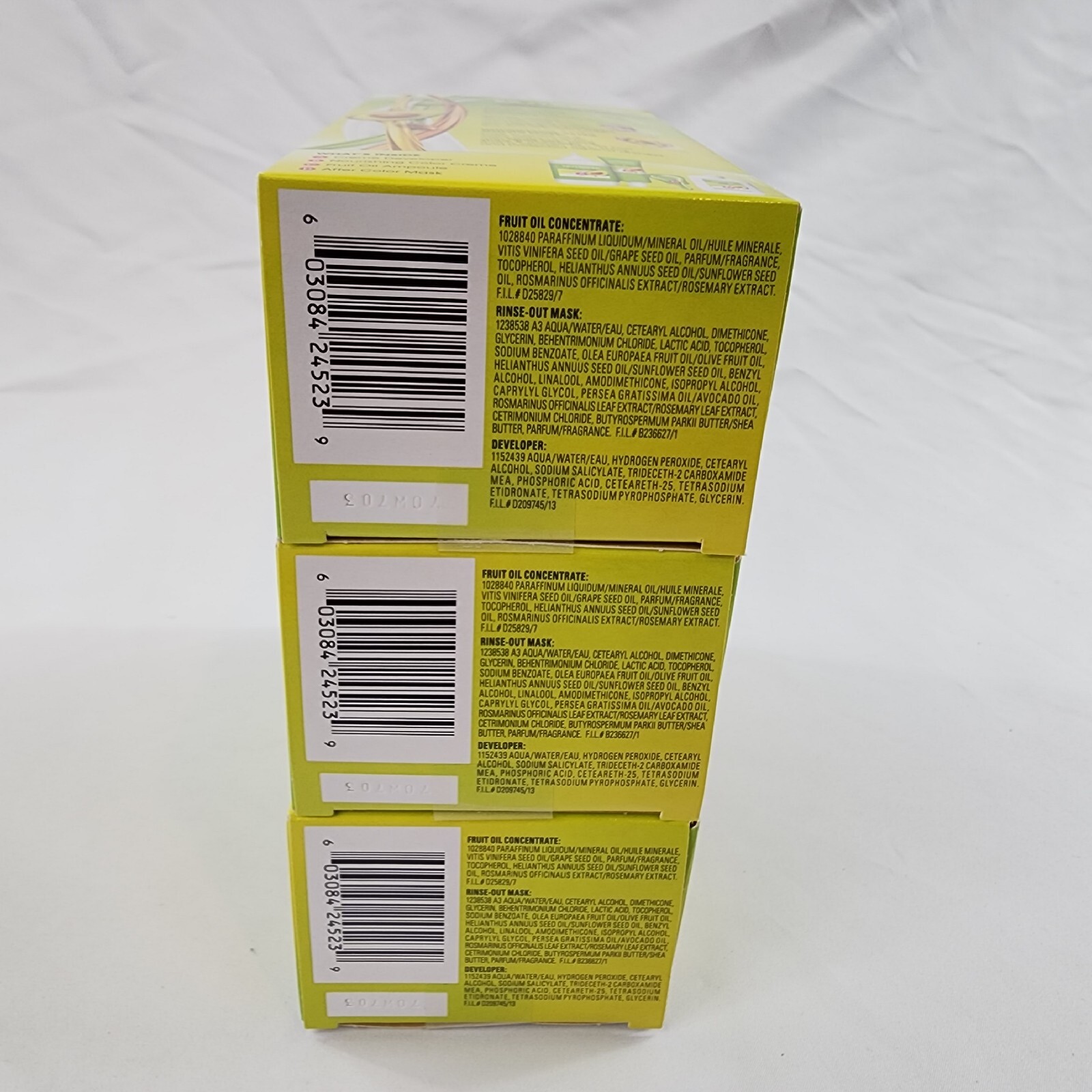 3 Garnier Nutrisse Nourishing Hair Color Creme #535 Medium Golden Mahogany Brown
