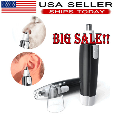 Electric Nose Hair Trimmer Shaver Ear Face Eyebrow Mustache Beard Shaver Clipper